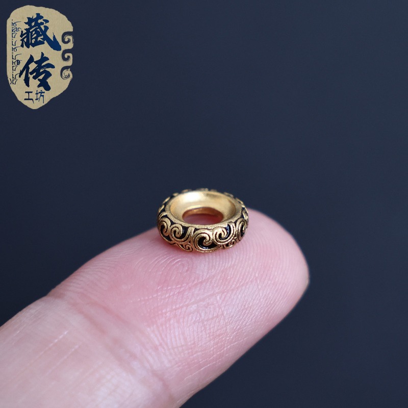 Men Accessories Ring And Bracelet - 18K Tang Ring Bead Separator Loose