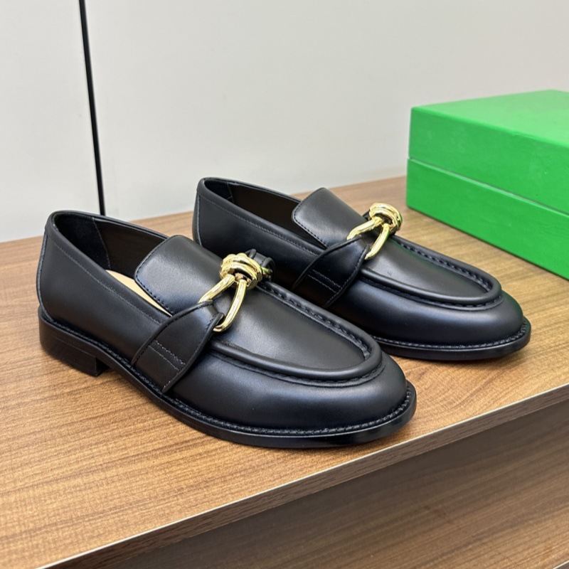 Men'S Accessories Leather - 2026 New Women Loafers Metal Knot