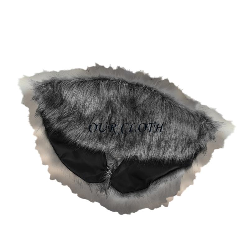Vikinges Faux Furs Collar with - Medieval Men'S Accessories ulasan dan harga