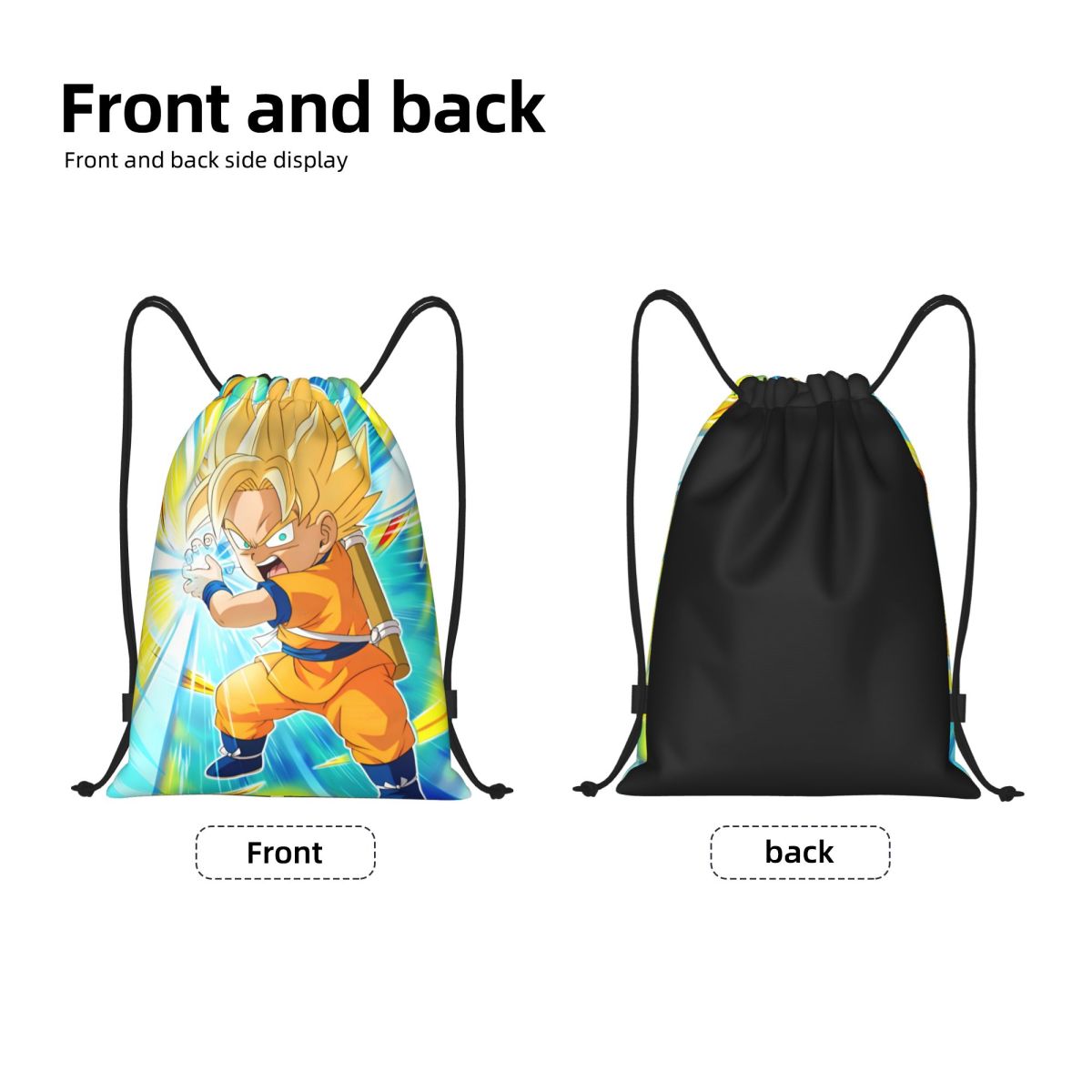 DBZ G-Gokues Cartoon Drawstrin - Men Accessories Shop ulasan dan harga