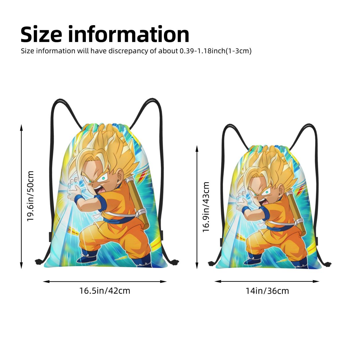DBZ G-Gokues Cartoon Drawstrin - Men Accessories Shop ulasan dan harga
