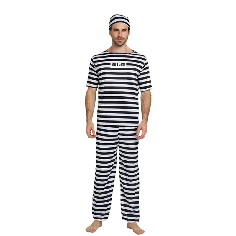 Costumes Prison Prisoner Show  - Medieval Men'S Accessories ulasan dan harga