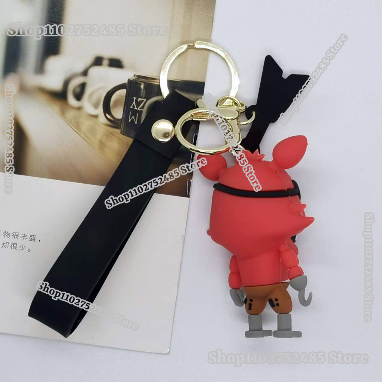 5pcs Cartoon Anime FNAF Figure - Men Accessories Ring ulasan dan harga