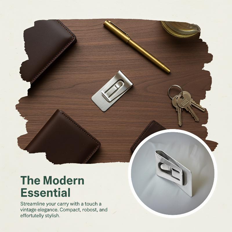 Slim Stainless Steel Men's Mon - Money Clip Slim ulasan dan harga