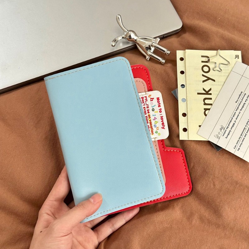 Ins Color Block Passport Holde - Travel Organizer Men ulasan dan harga