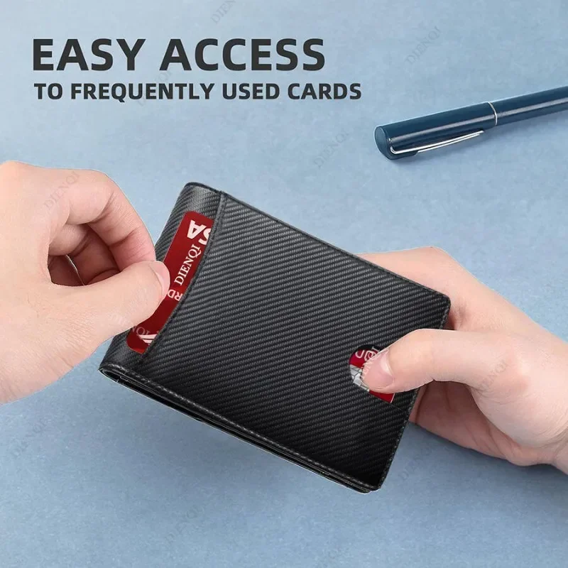 RFID Business Card Holder Men  - Money Clip Slim ulasan dan harga