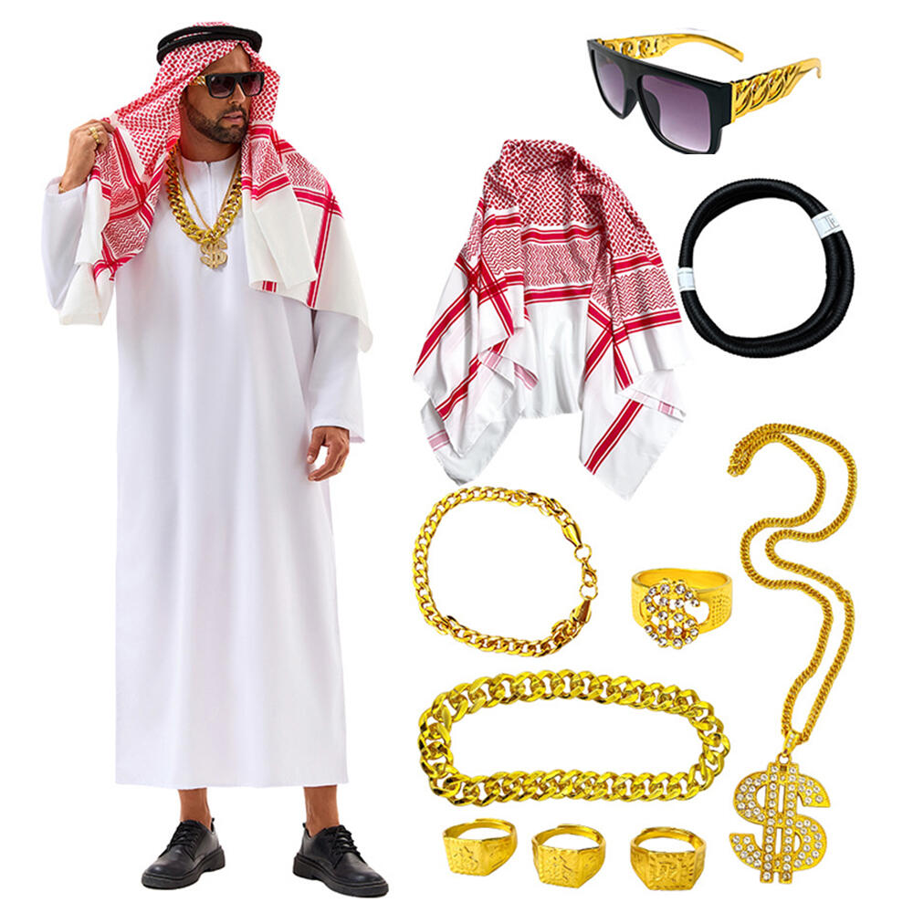 Arabian Dubai Costume Uae Shei - Men Accessories Uae ulasan dan harga