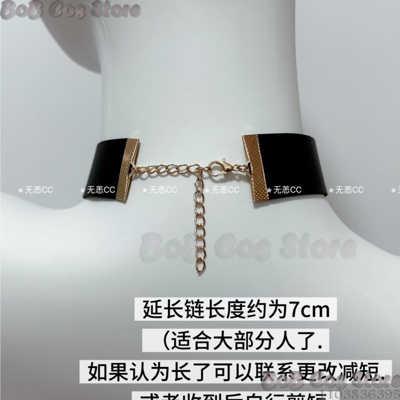9S Choker Game Nie Cosplay Cos - Men Accessories Set ulasan dan harga