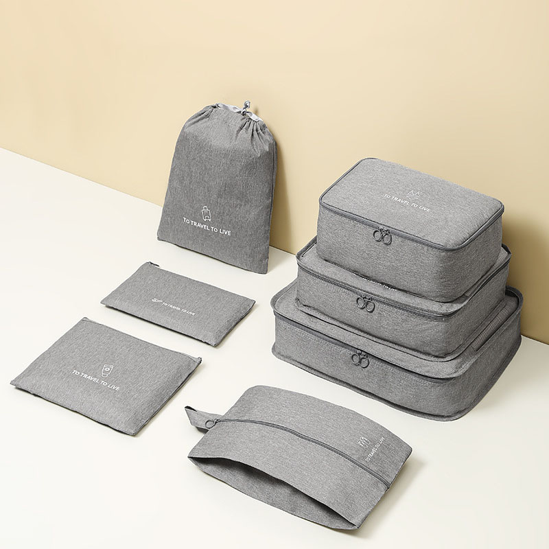 7 Piece Travel Packing Cubes S - Travel Organizer Men ulasan dan harga