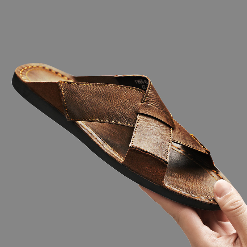 Fashion Genuine Leather Men Sl - Men'S Accessories Leather ulasan dan harga