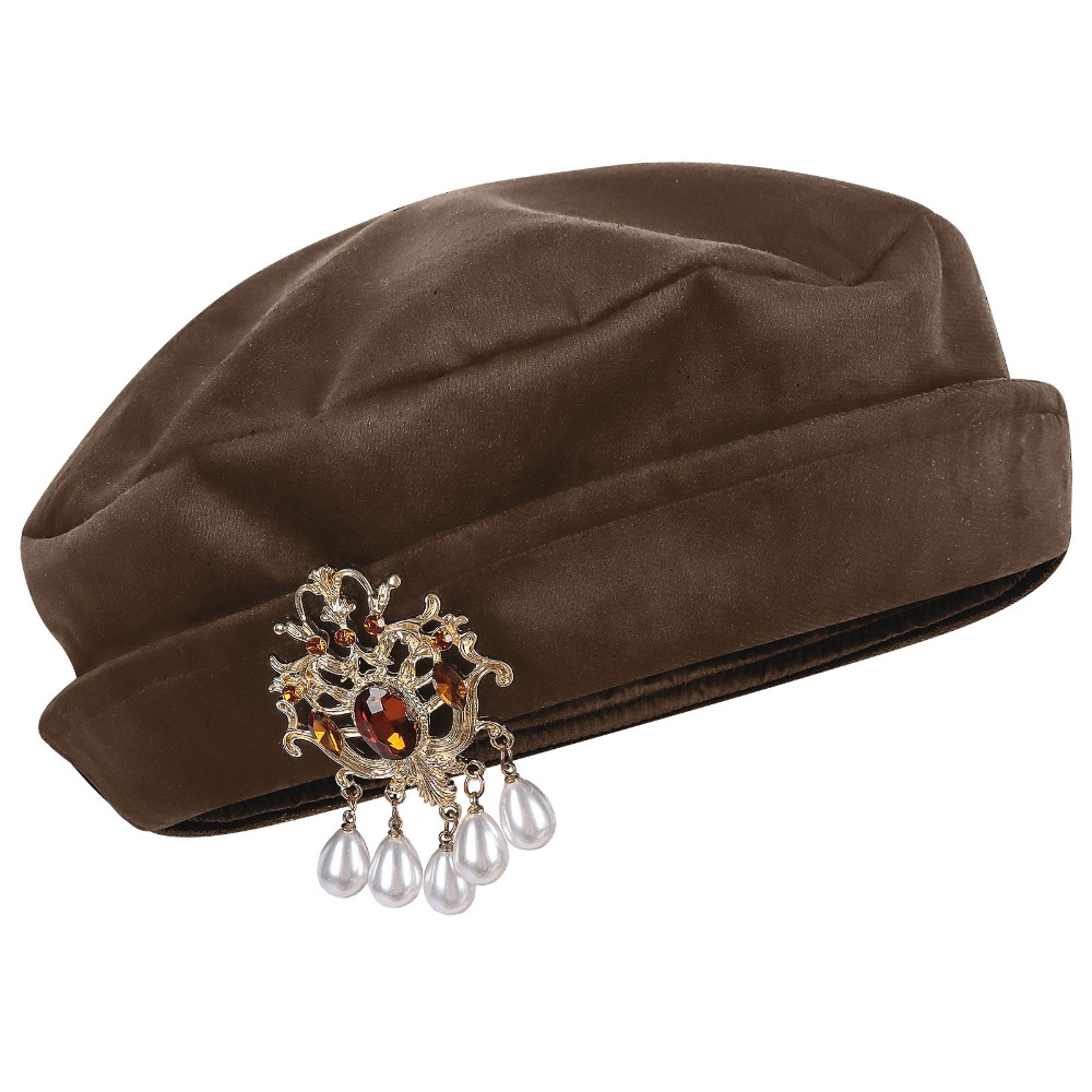 Men Medieval Tudor Beret Hat R - Medieval Men'S Accessories ulasan dan harga
