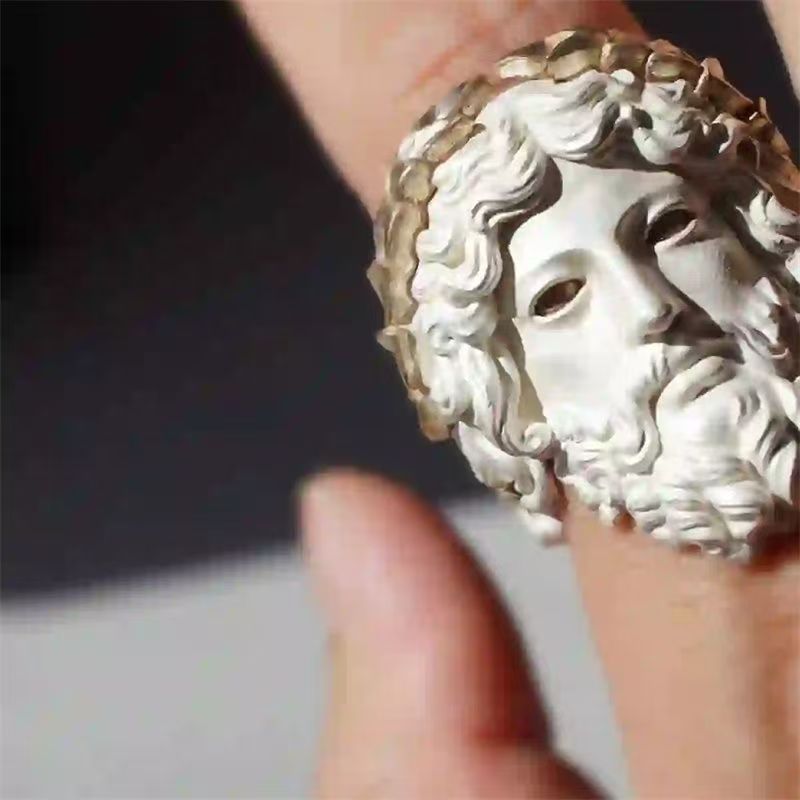 Greek Mythology Zeus Ring Burn - Zeus Men Accessories ulasan dan harga