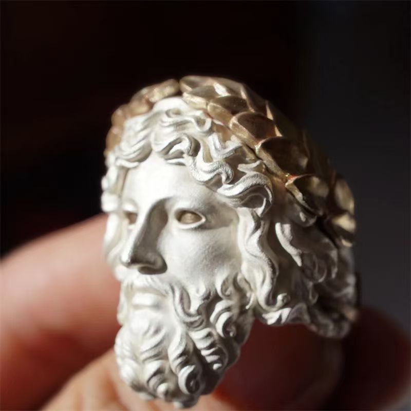 Greek Mythology Zeus Ring Burn - Zeus Men Accessories ulasan dan harga