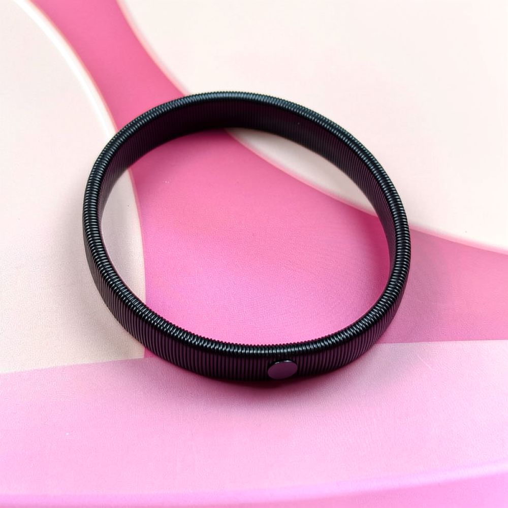 Metal Spring Arm Band For Men  - Men Accessories Ring And Bracelet ulasan dan harga