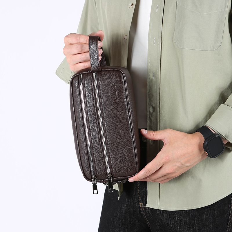 Vintage Men Hand Clutch Bag Mu - Travel Organizer Men ulasan dan harga
