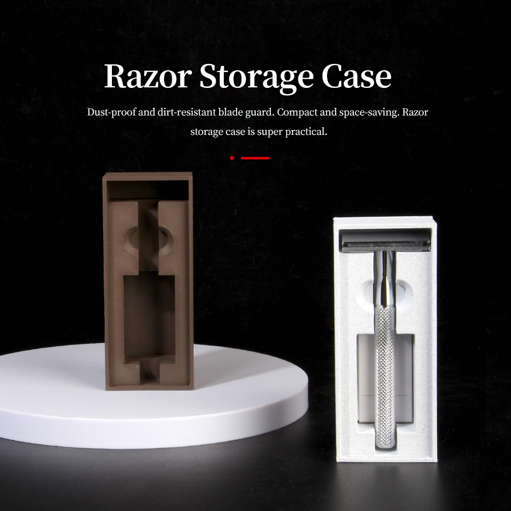 Razor Storage Box, Durable Tra - Men Accessories Store ulasan dan harga