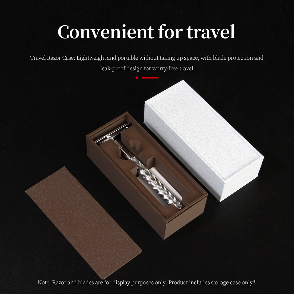 Razor Storage Box, Durable Tra - Men Accessories Store ulasan dan harga