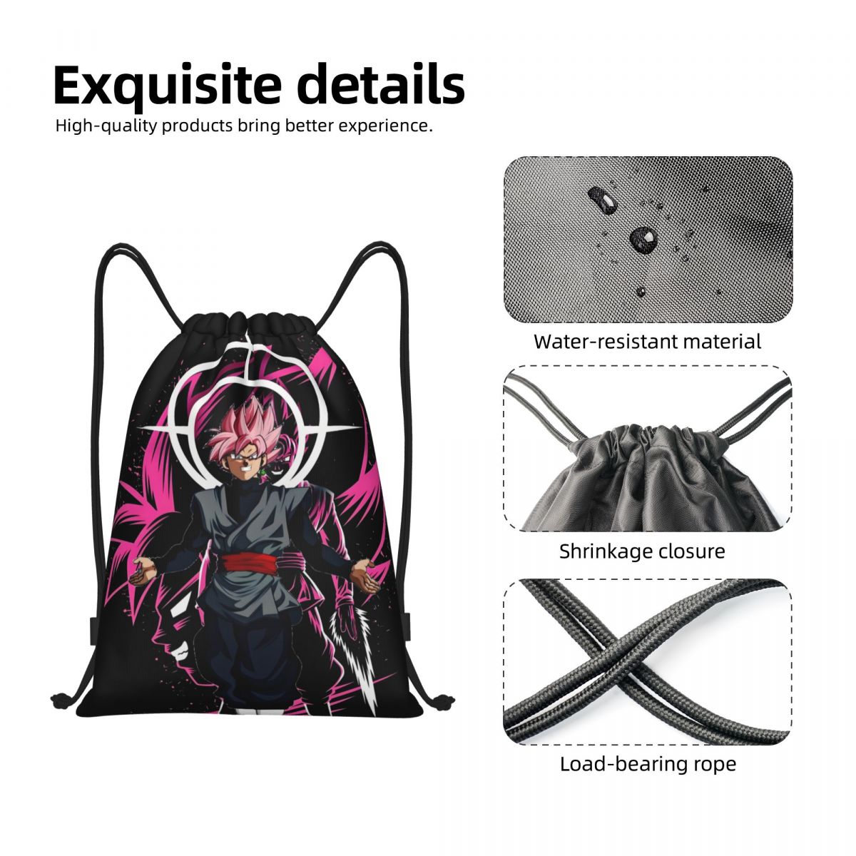 DBZ V-Vegetaes Cartoon Drawstr - Men Accessories Shop ulasan dan harga
