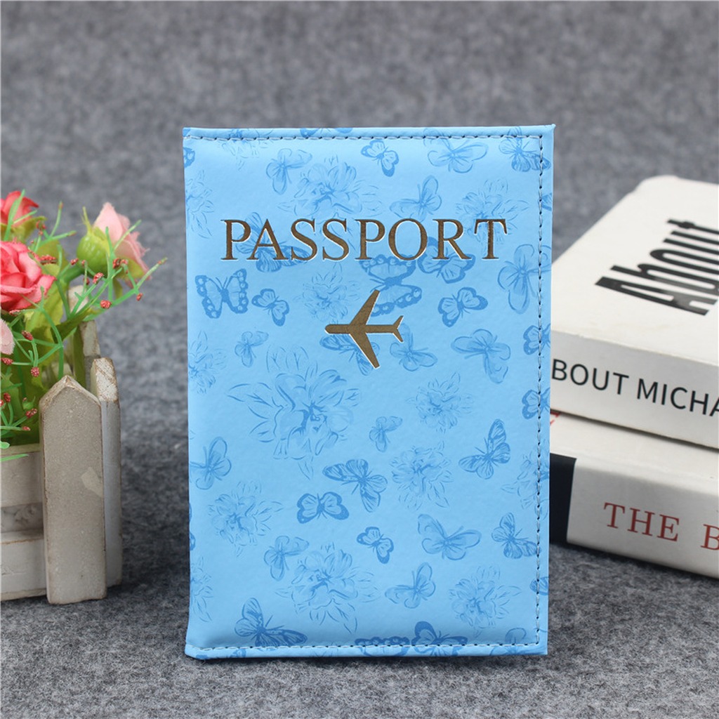1PC PU Leather Passport Cover  - Travel Organizer Men ulasan dan harga
