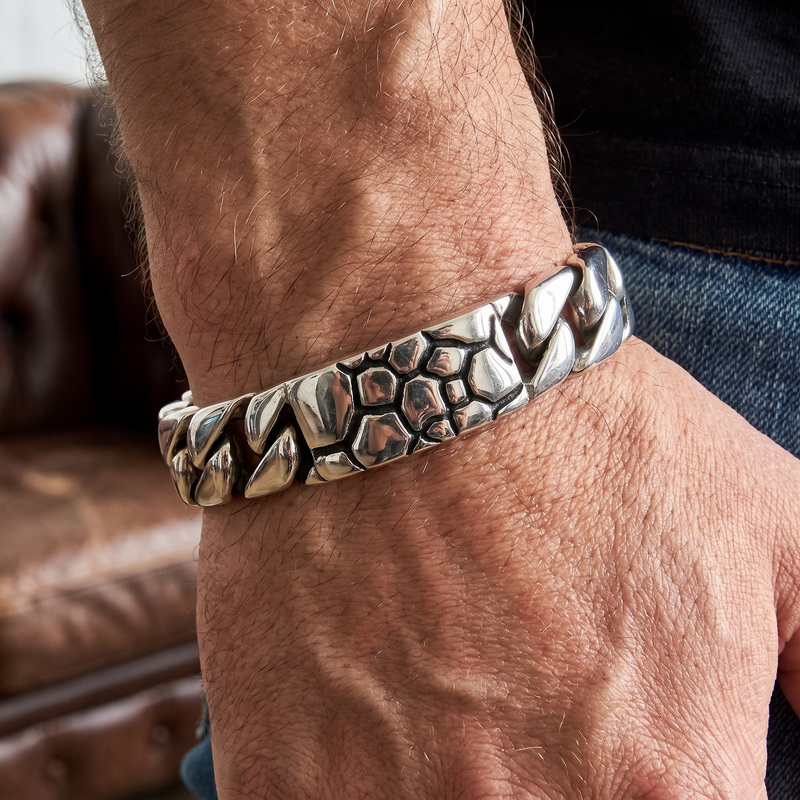 KALEN Vintage Stainless Steel  - Men Accessories Ring And Bracelet ulasan dan harga