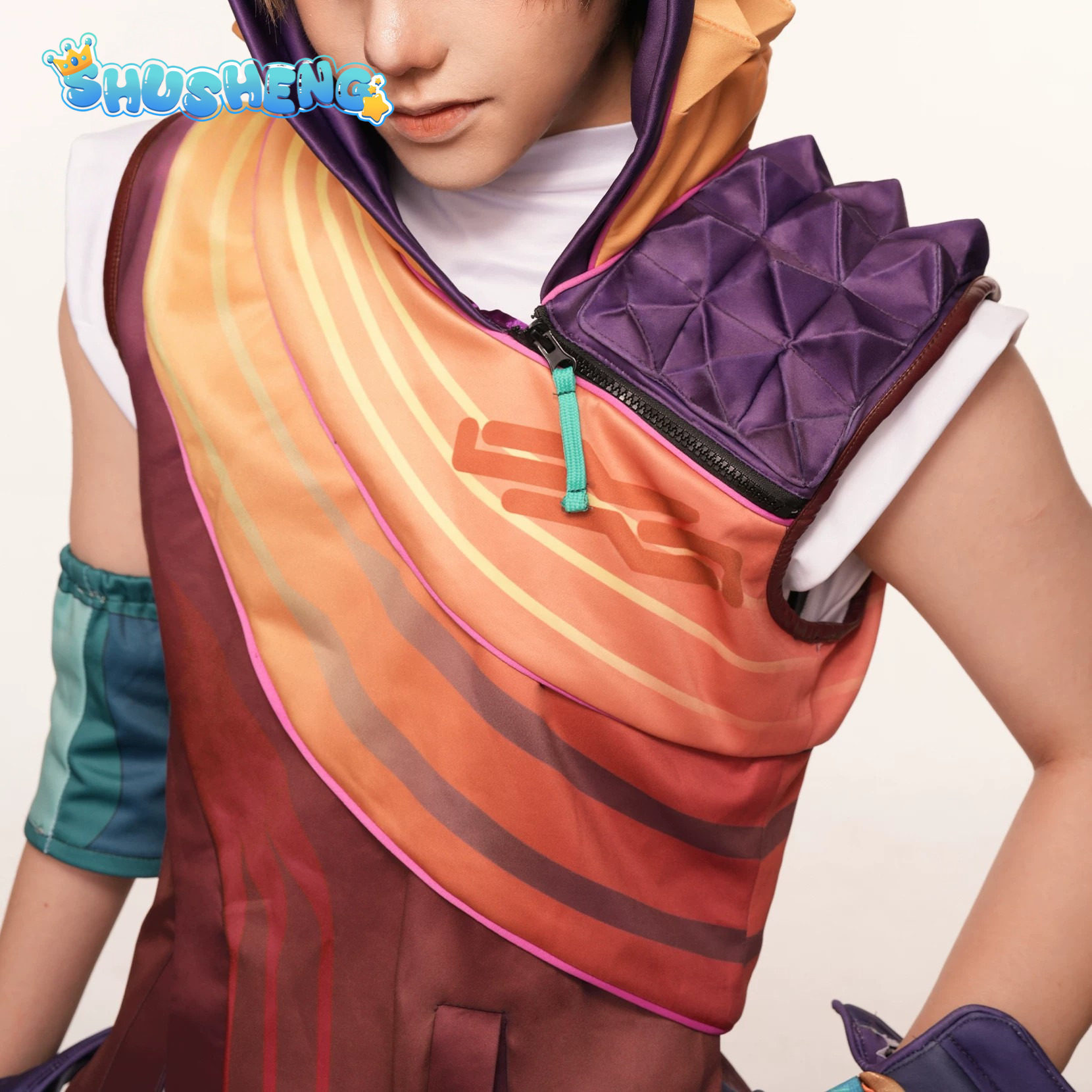 Valorant Miks Cosplay Costume  - Men Accessories Set ulasan dan harga