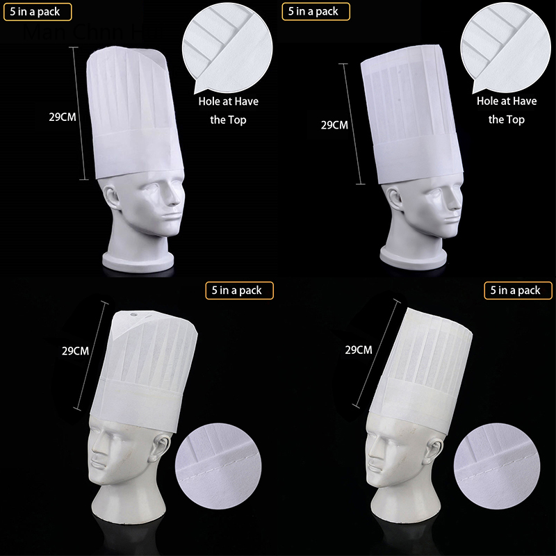 5/10 PCS Restaurant Kitchen Ha - Men Accessories Shop ulasan dan harga