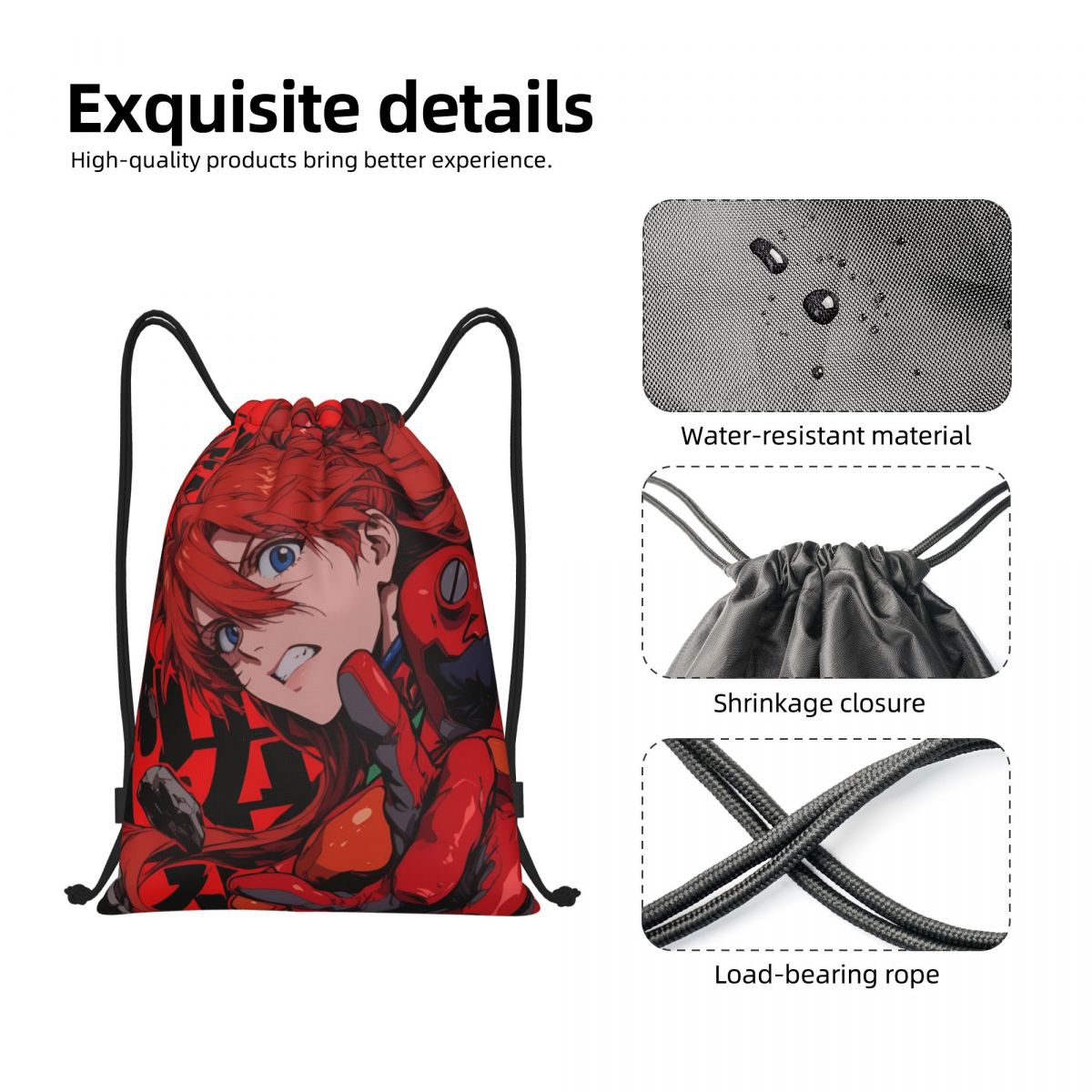 E-Evangeliones Anime Drawstrin - Men Accessories Shop ulasan dan harga