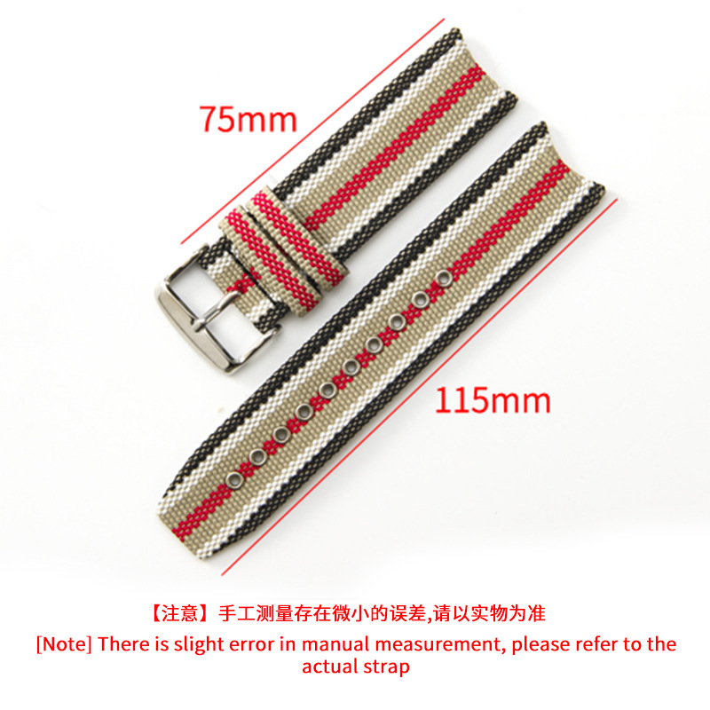 22mm Soft Breathable Nylon Can - Men'S Accessories Burberry ulasan dan harga