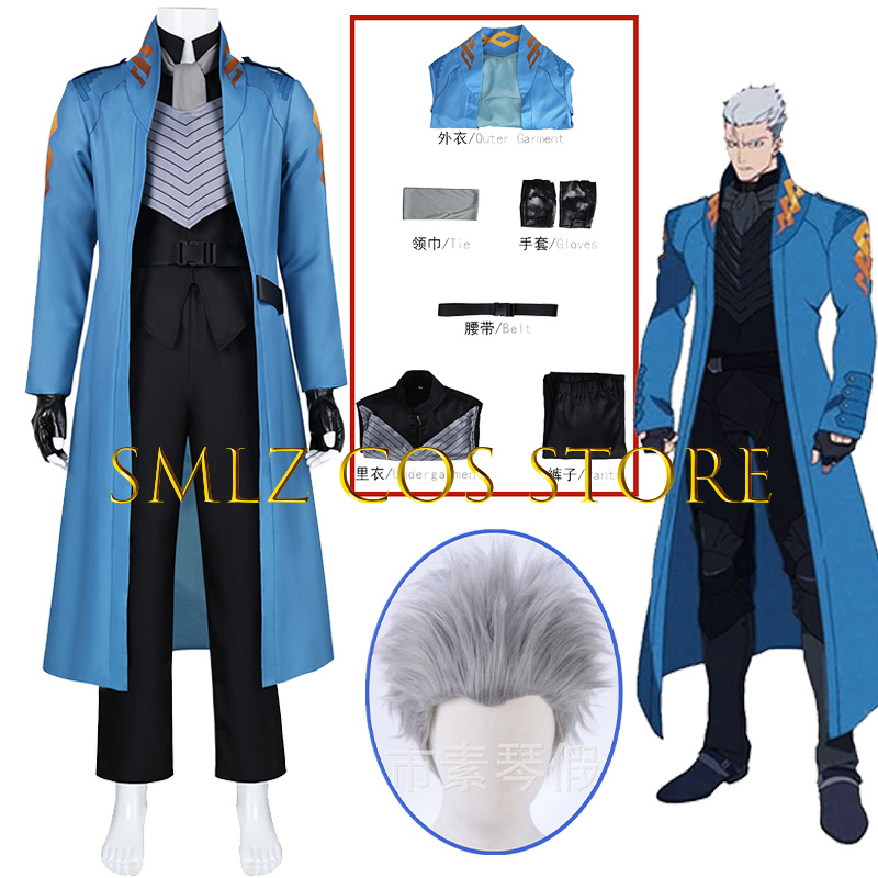 Newly Cry 5 Vergil Cosplay Cos - Men Accessories Set ulasan dan harga