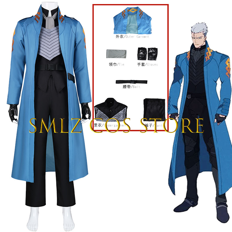 Newly Cry 5 Vergil Cosplay Cos - Men Accessories Set ulasan dan harga