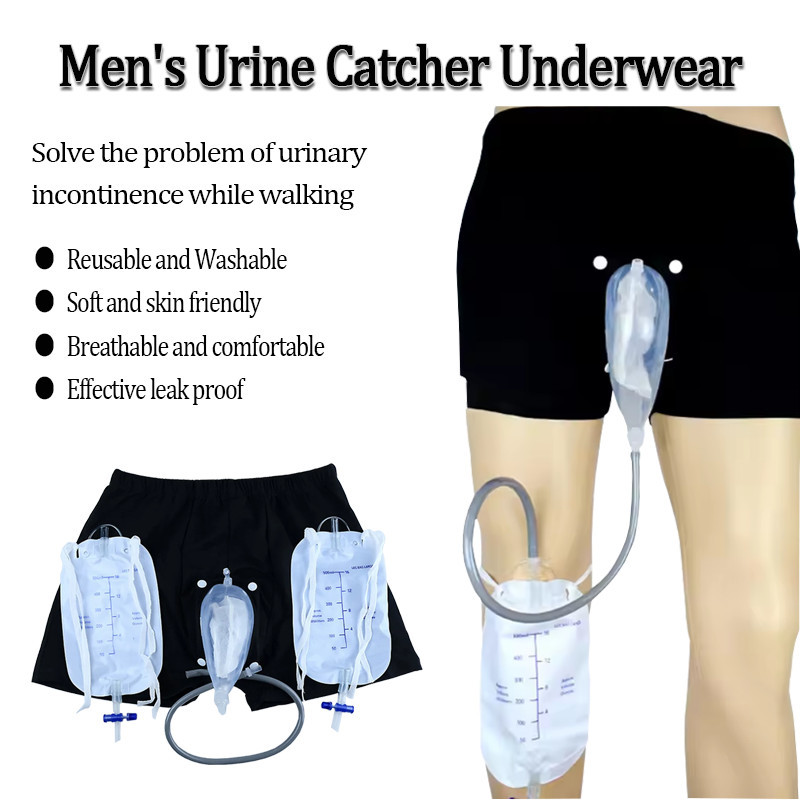 Men Urine Collector Kit Reusab - Men Accessories Kit Bag ulasan dan harga