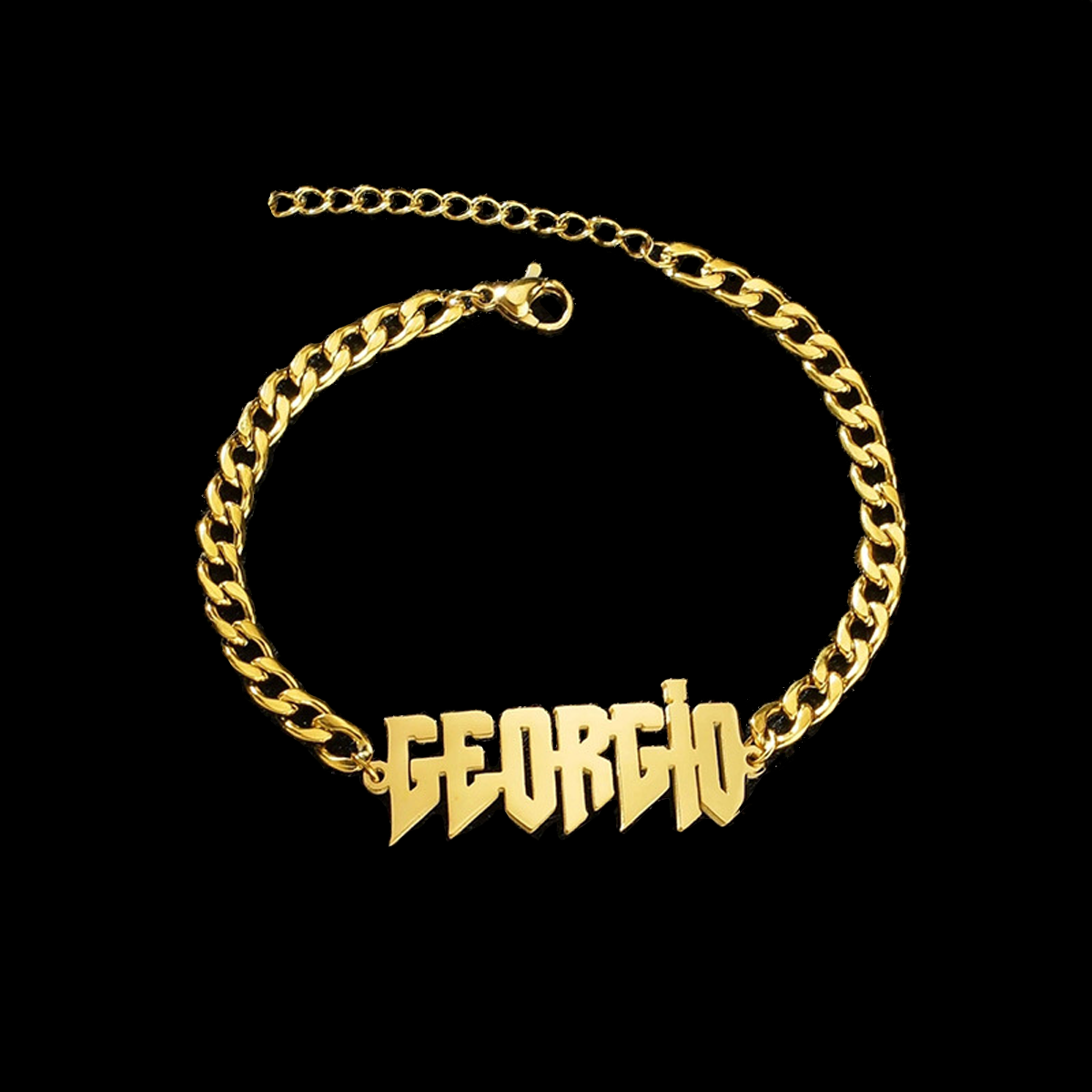 Custom Nameplate Bracelet For  - Men Accessories Name ulasan dan harga