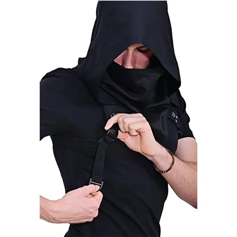 Unisex Medieval Hat with Mask  - Medieval Men'S Accessories ulasan dan harga