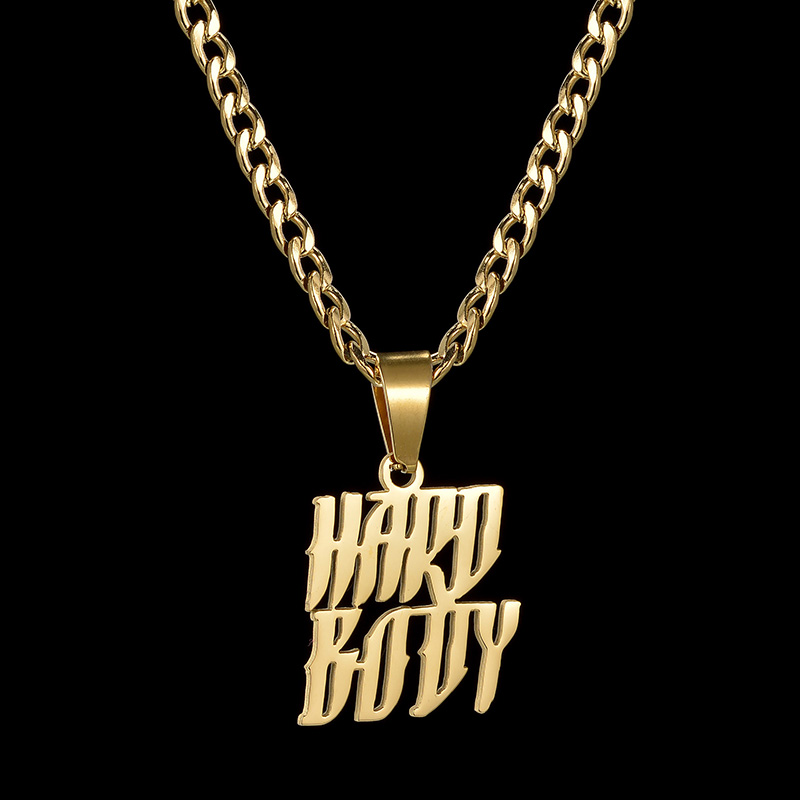 Custom 2 Rows Names Necklace C - Men Accessories Name ulasan dan harga