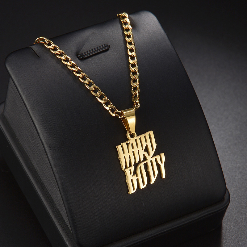 Custom 2 Rows Names Necklace C - Men Accessories Name ulasan dan harga