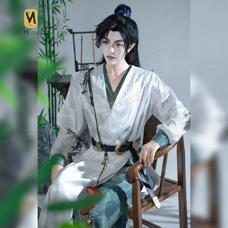 Where Winds Meet Cosplay Costu - Men Accessories Set ulasan dan harga