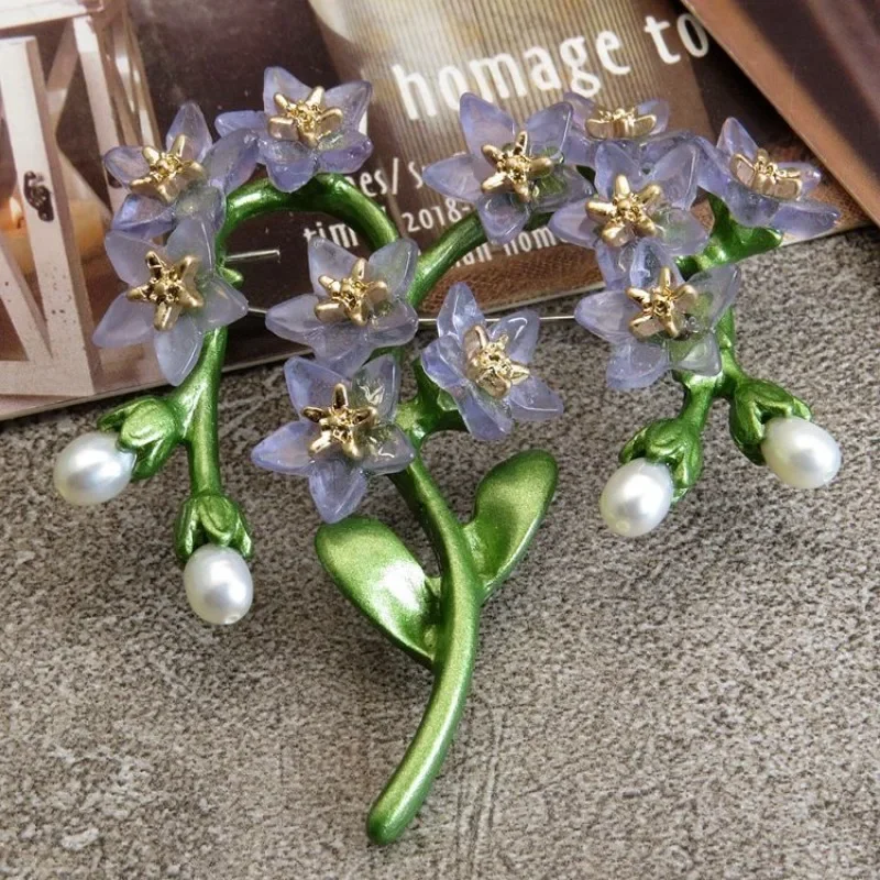 Classic Retro Imitation Pearl  - Men Accessories Bouquet ulasan dan harga