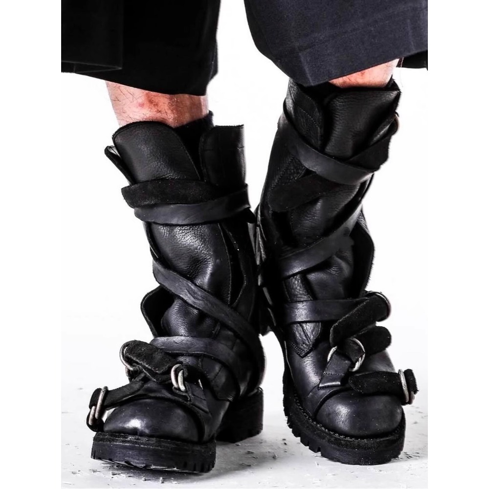 Men's Leather Motorcycle Boots - Men'S Accessories Leather ulasan dan harga
